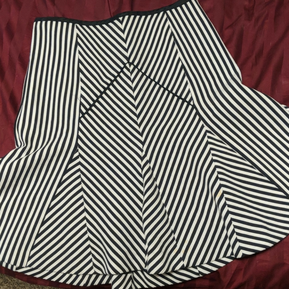 Flare mini skirt
